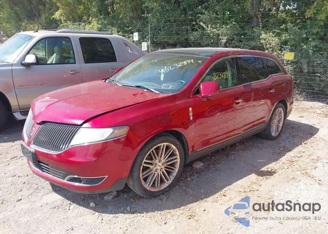2013 Lincoln Mkt Ecoboost z USA, uszkodzony, nr VIN 2LMHJ5ATXDBL50682